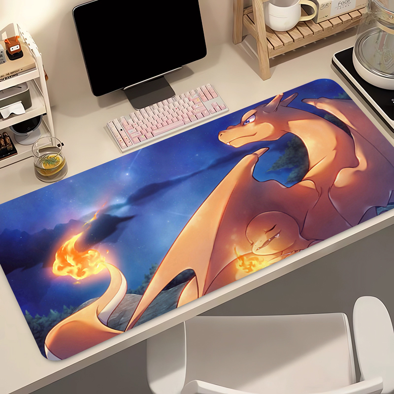 Tech Accessories Pc - Anime Mouse Pad Pokemon Charizard Kawaii