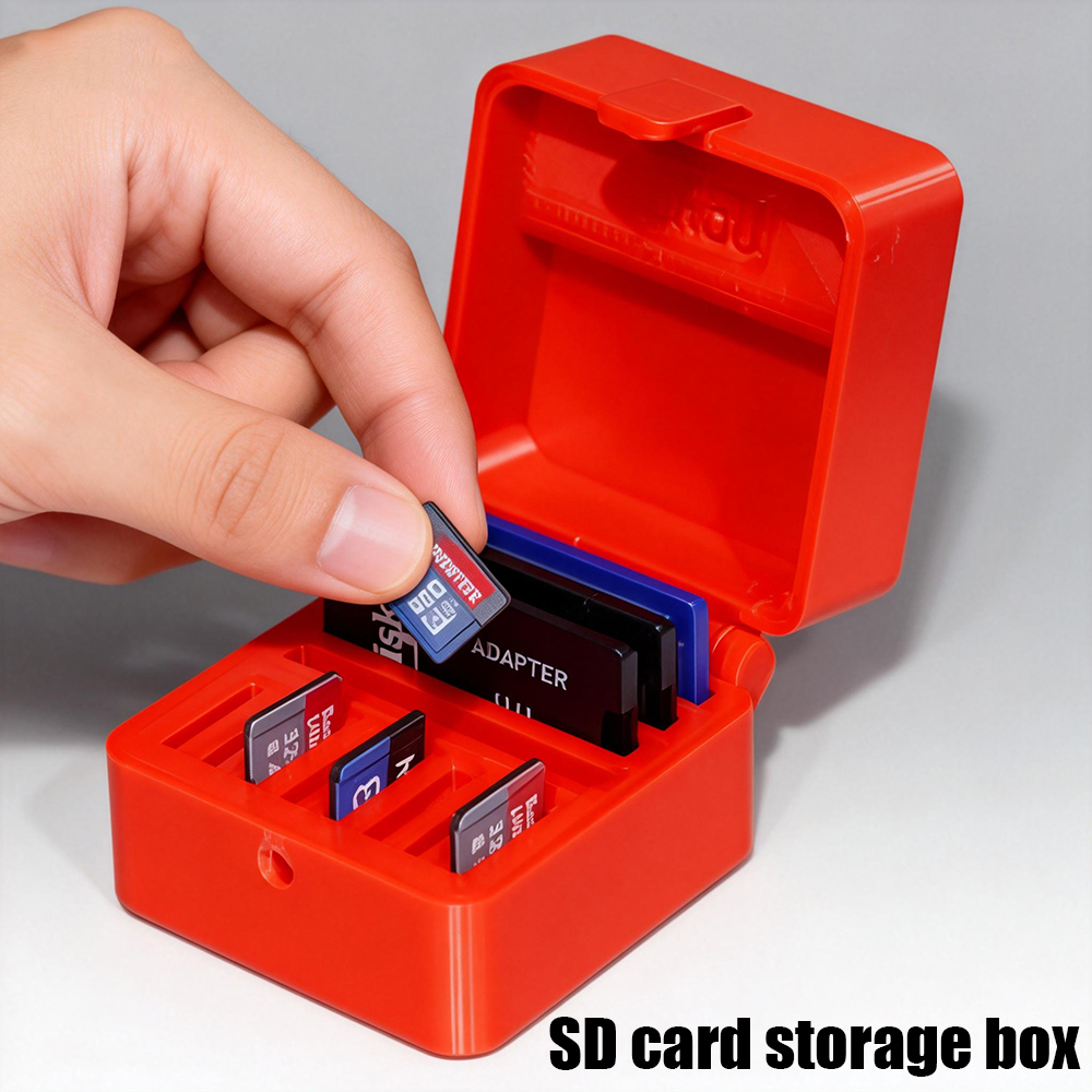 Tech Accessories Cheap - 1.18*1.57in 1Pc Sd Card Storage Box