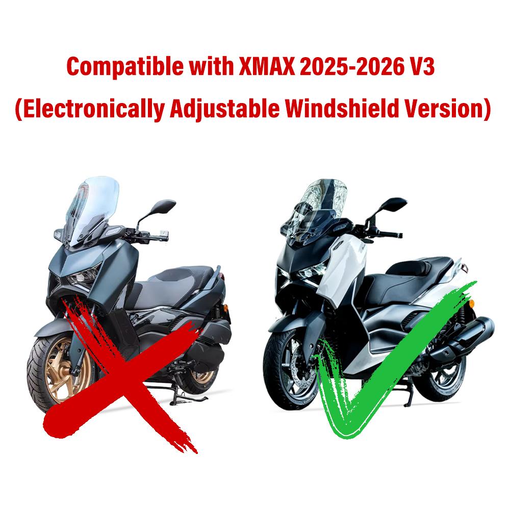New Motorcycle Windshield Wind - Xmax Tech Max Accessories incelemesi ve fiyatı