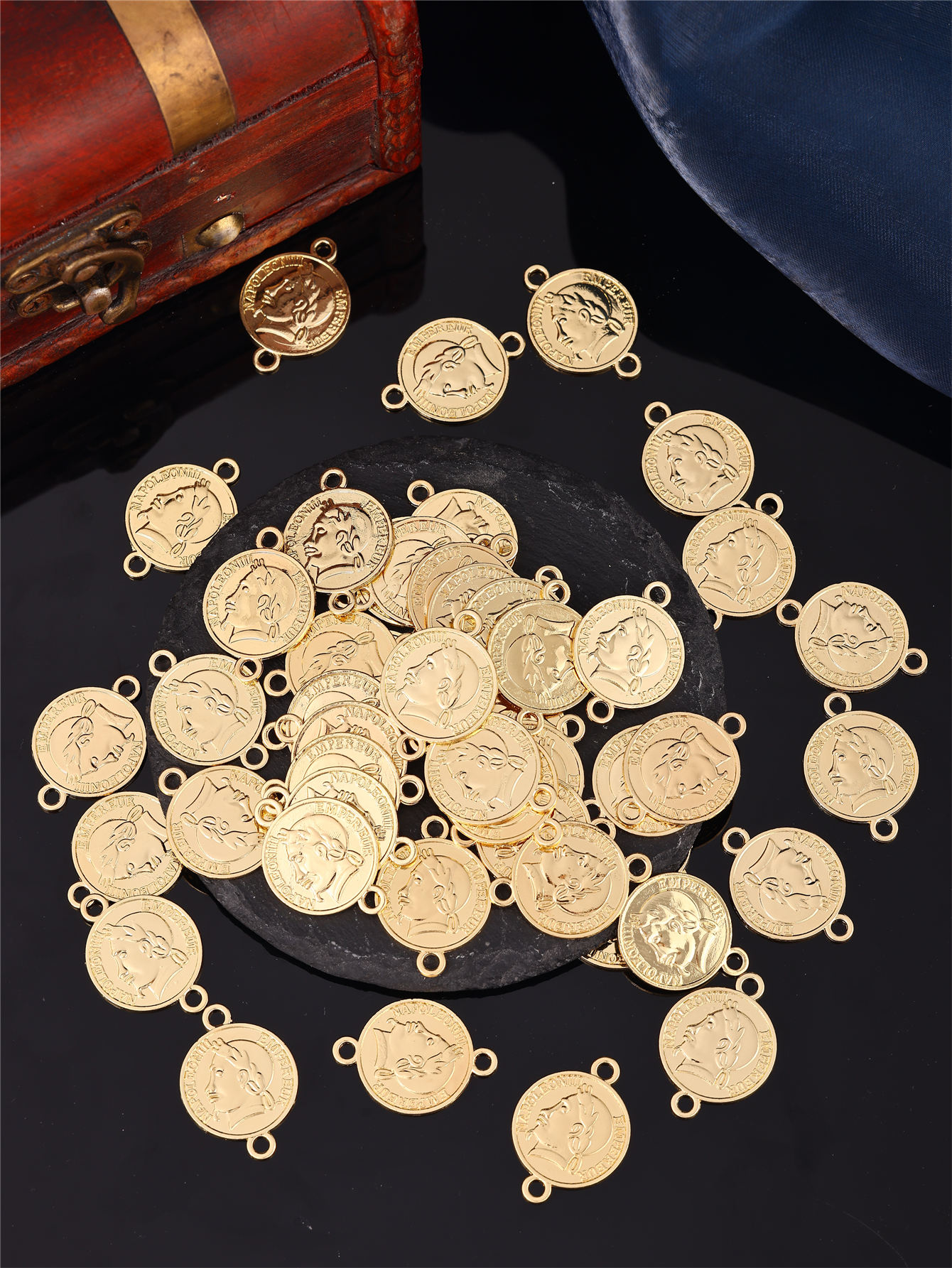 Coin-Shaped DIY Women's Robe A - Vintage Tech Accessories incelemesi ve fiyatı
