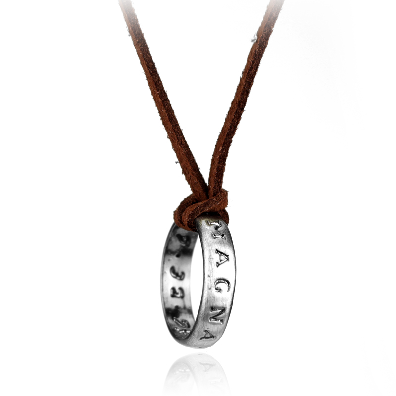 Game Anime Leather Chain Ring  - Vintage Tech Accessories incelemesi ve fiyatı