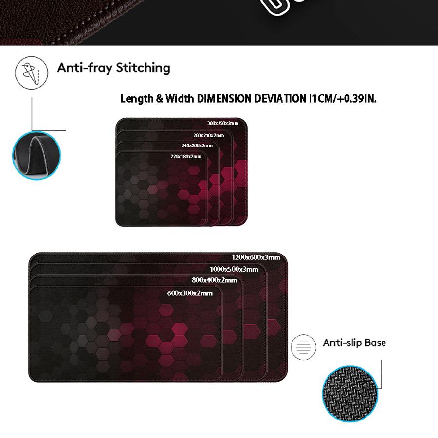 Red Honeycomb Tech Mouse Pad o - Tech Accessories For Laptop incelemesi ve fiyatı