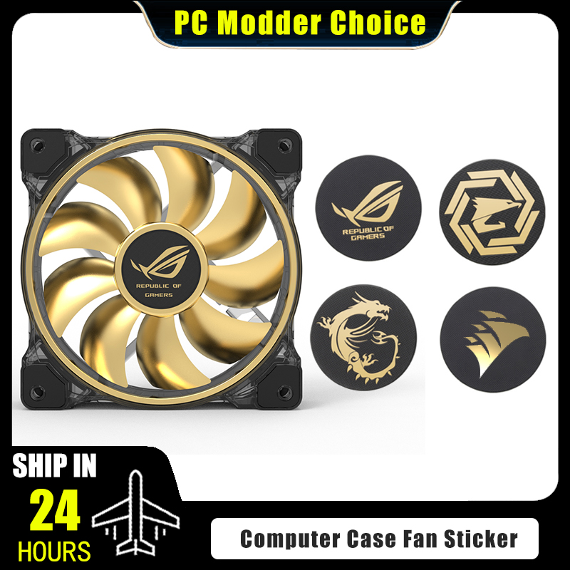 Computer Case Fan Logo Sticker - Tech Accessories Pc incelemesi ve fiyatı