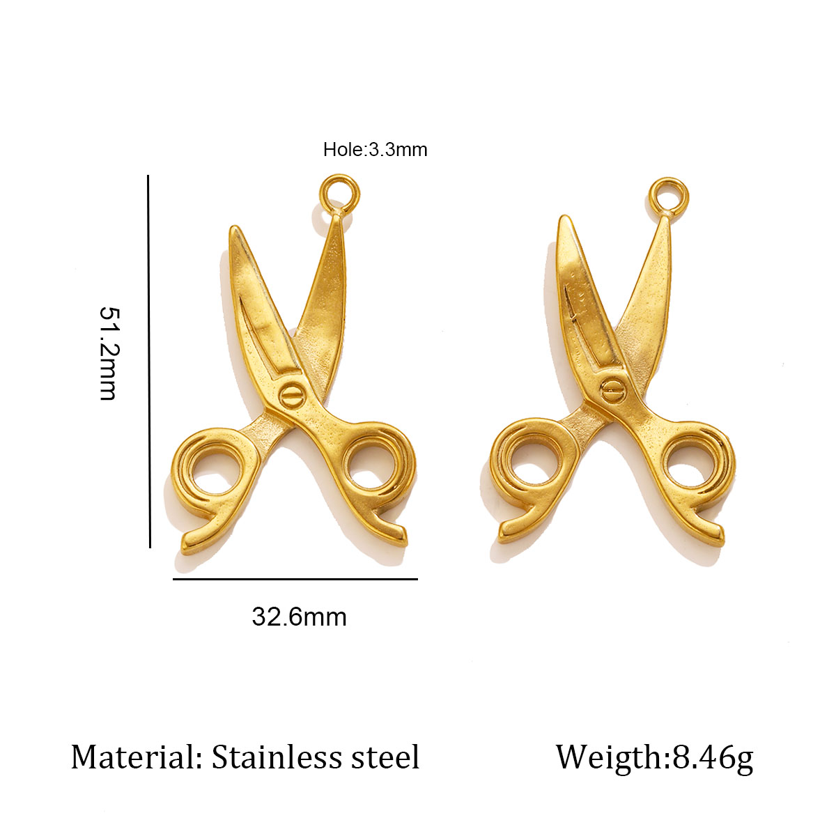 2pcs Stainless Steel Vintage S - Vintage Tech Accessories incelemesi ve fiyatı