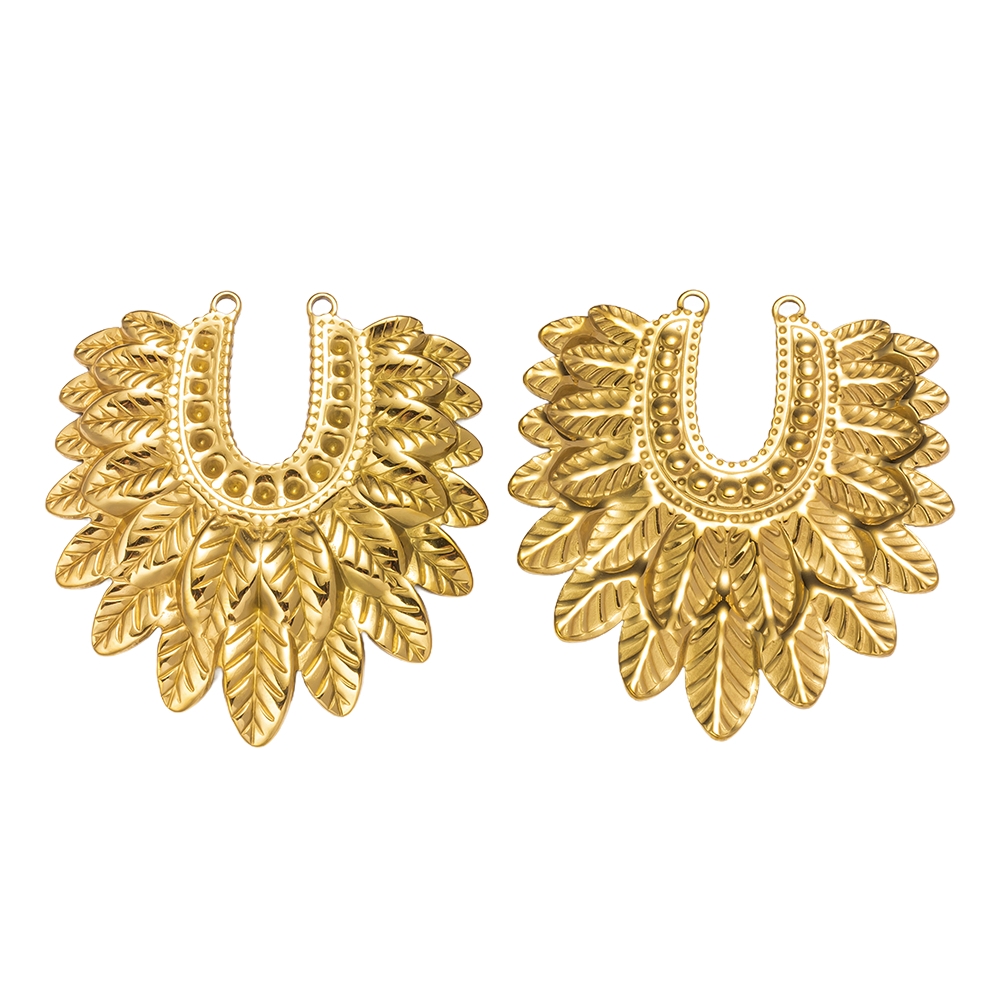 2pcs Gold Stainless Steel Hear - Vintage Tech Accessories incelemesi ve fiyatı