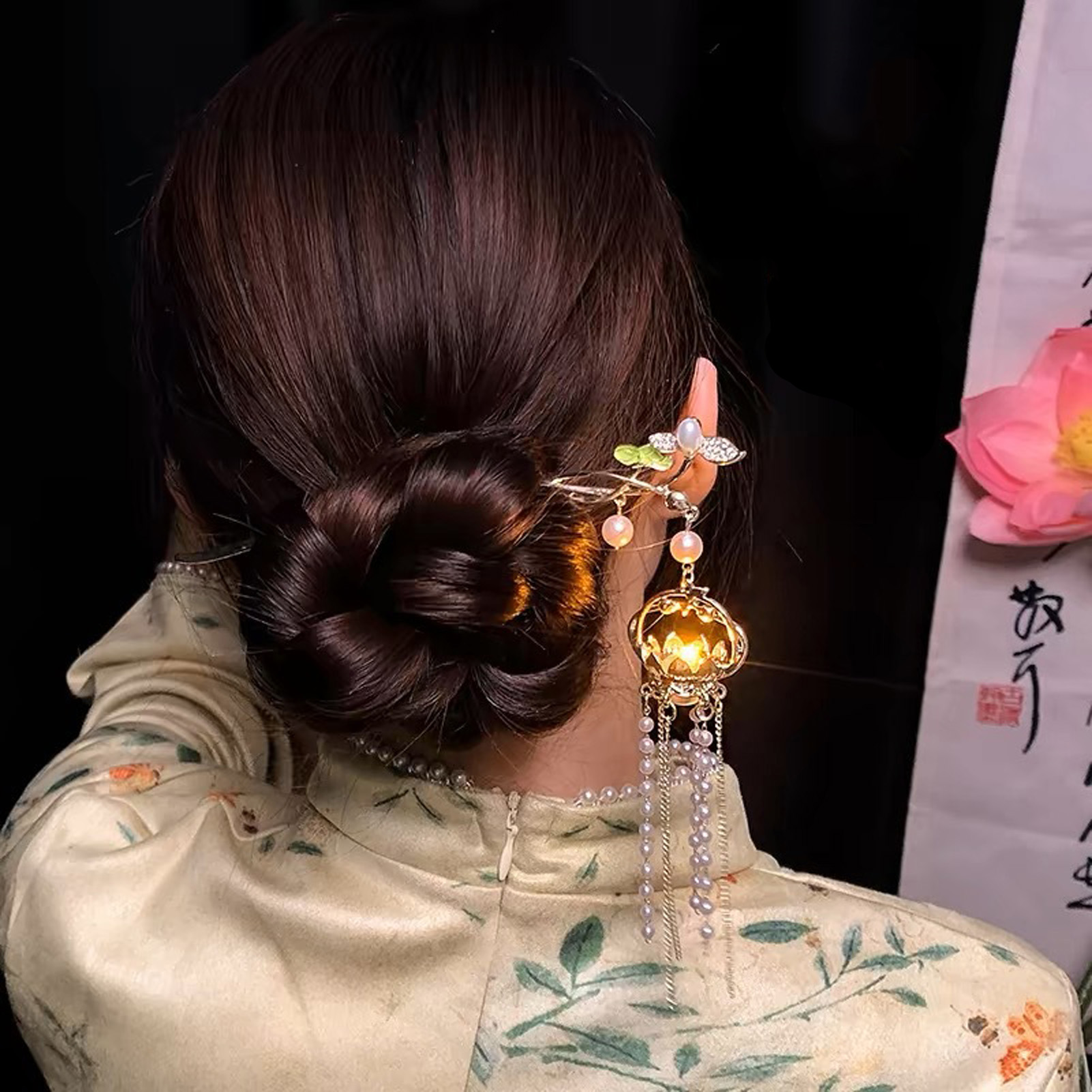 Luminous Flower Hairpin For Wo - Vintage Tech Accessories incelemesi ve fiyatı