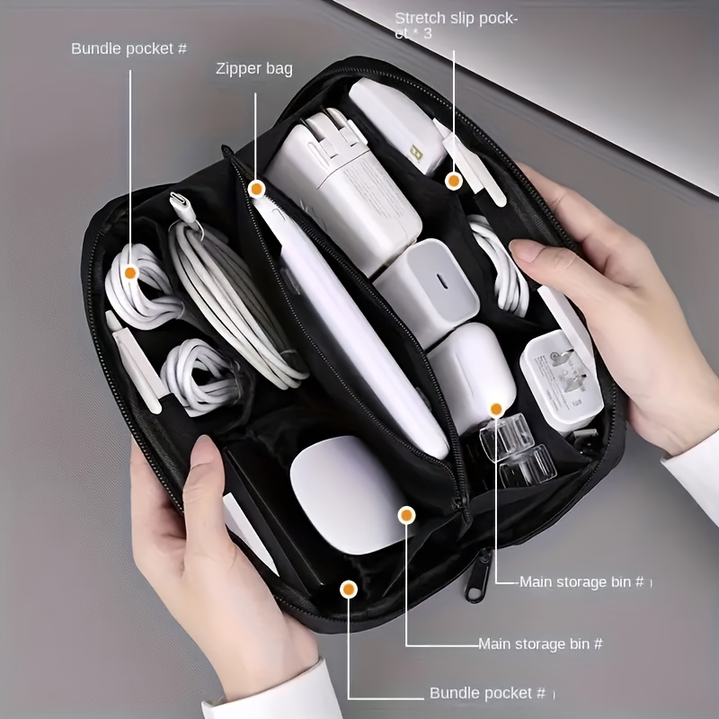 Slim Zippered Tech & Camera Ac - Tech Accessories For Laptop incelemesi ve fiyatı