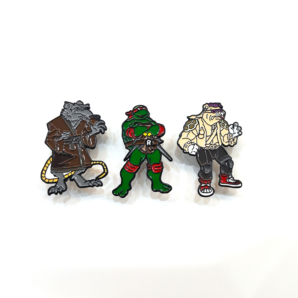 3pcs Vintage Ninja Turtles Pin - Vintage Tech Accessories incelemesi ve fiyatı