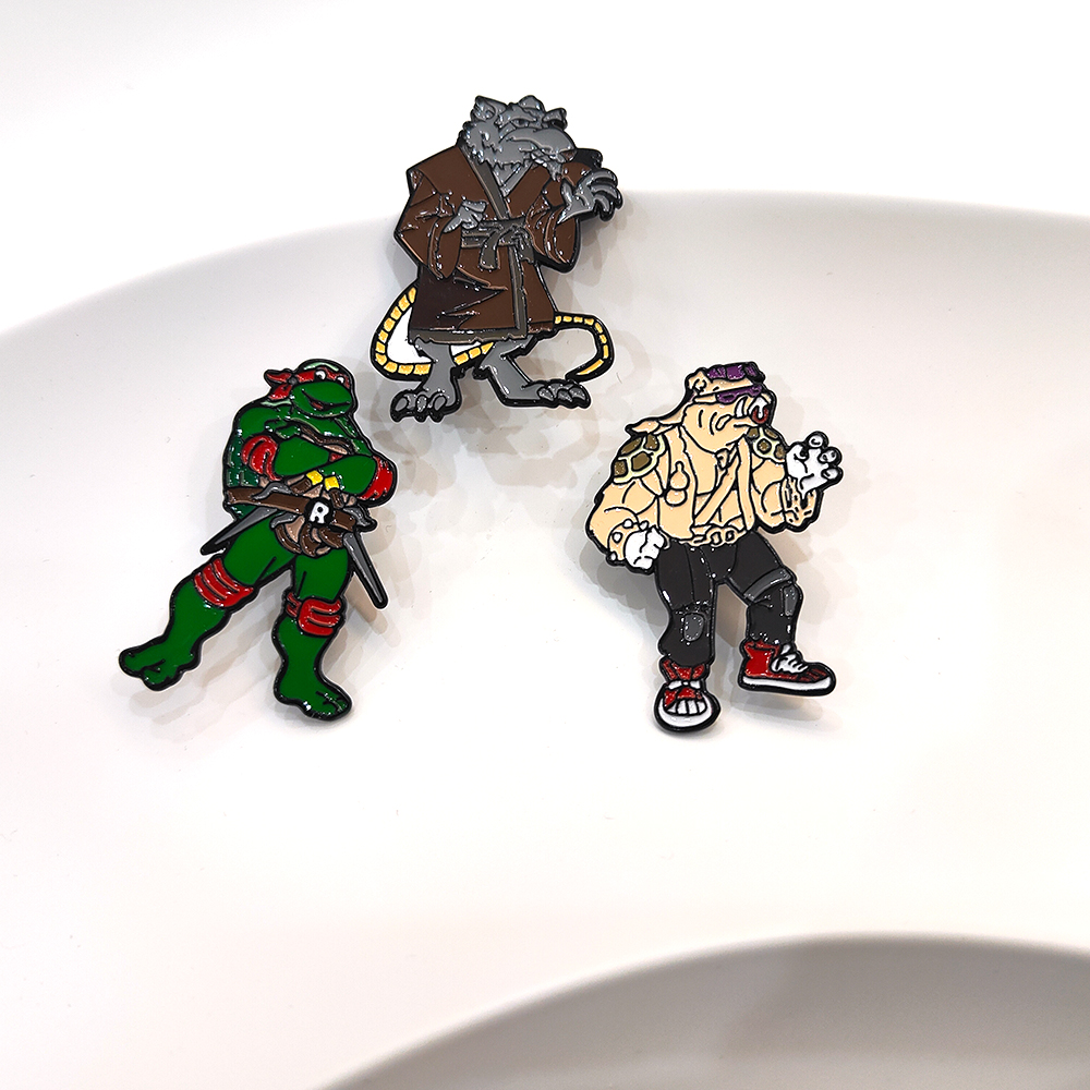 3pcs Vintage Ninja Turtles Pin - Vintage Tech Accessories incelemesi ve fiyatı