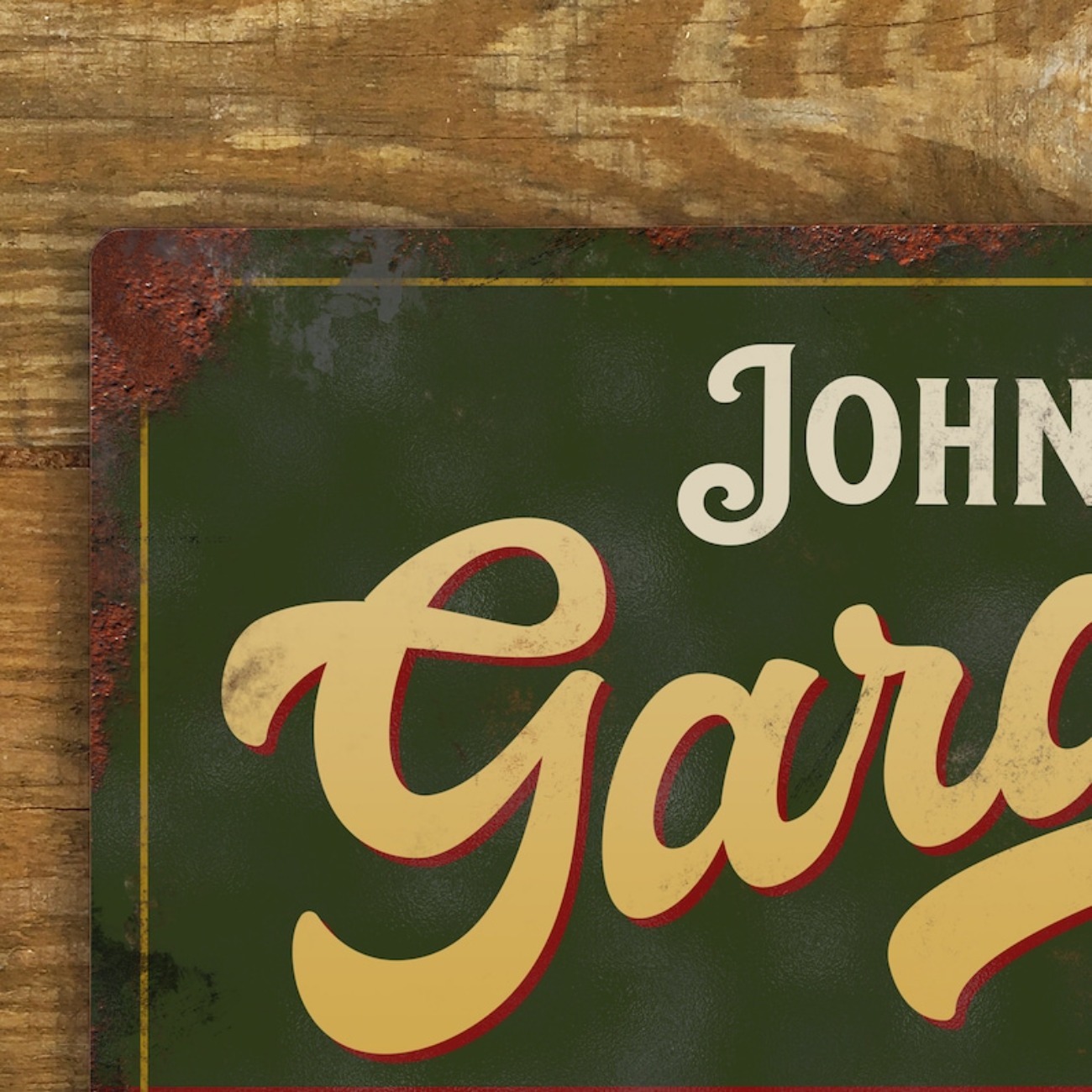 Custom Personalised Garage Met - Vintage Tech Accessories incelemesi ve fiyatı