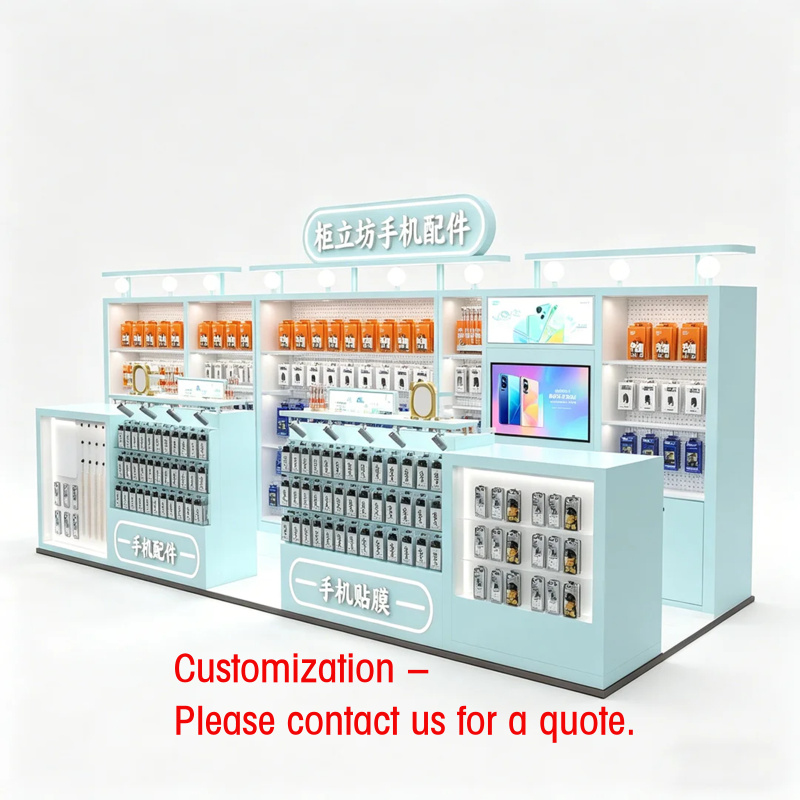 custom.Custom Light Blue Phone - Tech Accessories Kiosk incelemesi ve fiyatı