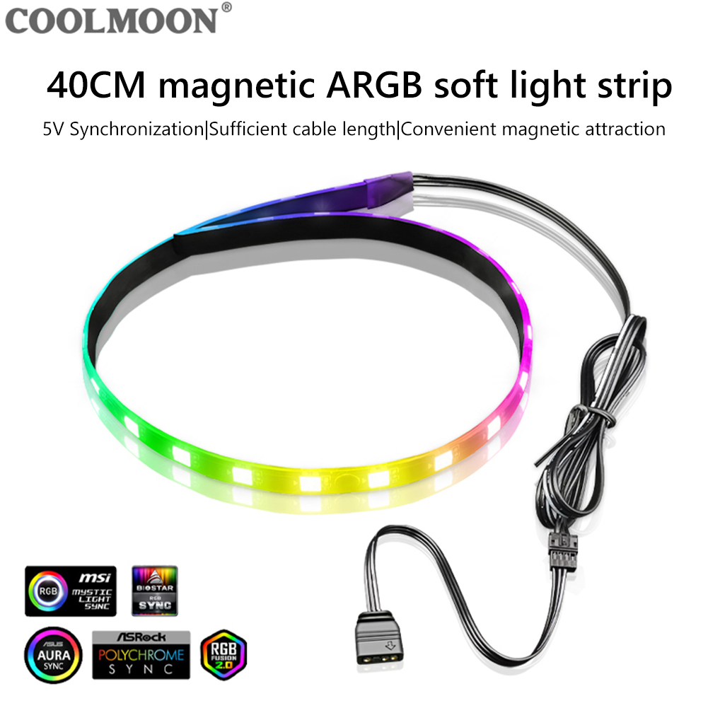 COOLMOON CM-LS40 5V ARGB PC Ca - Tech Accessories Pc incelemesi ve fiyatı