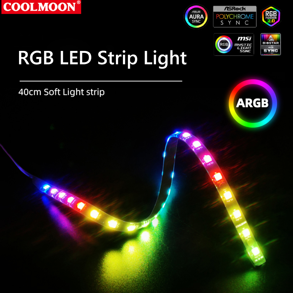 COOLMOON CM-LS40 5V ARGB PC Ca - Tech Accessories Pc incelemesi ve fiyatı