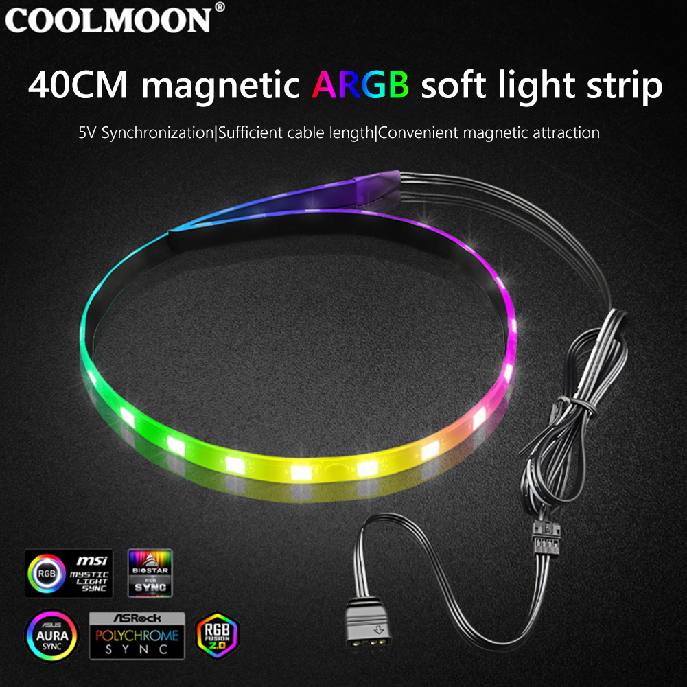 COOLMOON CM-LS40 5V ARGB PC Ca - Tech Accessories Pc incelemesi ve fiyatı