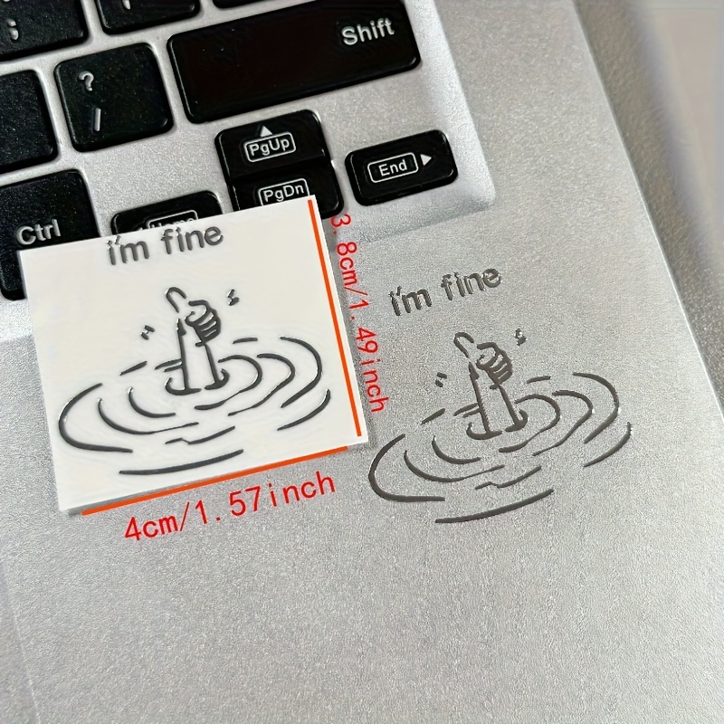 3Pcs, 3D Personality Stickers, - Tech Accessories For Laptop incelemesi ve fiyatı