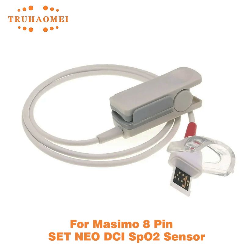 Reusable SpO2 Sensor 8 Pin Red - Moto Tech Accessories & Workshop incelemesi ve fiyatı